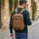 Удобный рюкзак из текстиля 21257 Vintage Коричневый
