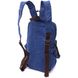Функціональний текстильний рюкзак у стилі мілітарі Vintagе 22181 Синій