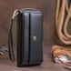 Женский кожаный клатч для карт купюр и документов ST Leather 19292 Черный