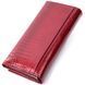 Кошелек для женщин из натуральной лакированной кожи ST Leather 22680 Красный