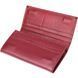 Практичный вертикальный кошелек из натуральной кожи ST Leather 23085 Бордовый