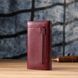 Практичный вертикальный кошелек из натуральной кожи ST Leather 23085 Бордовый