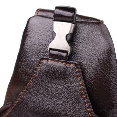 Сумка через плече з натуральної шкіри Vintage 23050 Коричневий