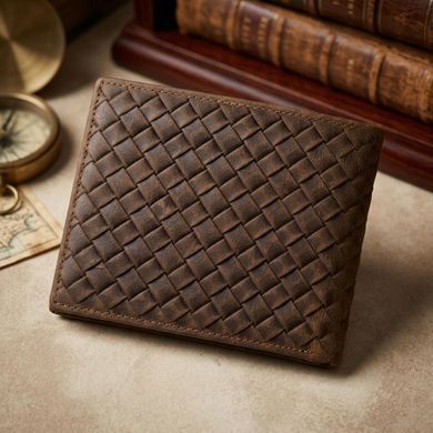 Кошелек мужской Vintage 14365 Коричневый
