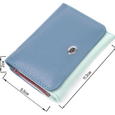 Красочный женский кошелек из натуральной кожи ST Leather 22493 Разноцветный