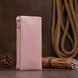 Вертикальный кошелек на кнопке женский ST Leather 19201 Розовый