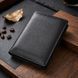 Чоловіче шкіряне портмоне для карток купюр та монет ST Leather 22733 Чорне