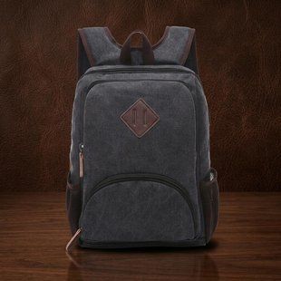 Рюкзак текстильный Vintage 20074 Черный