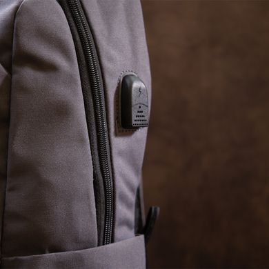 Рюкзак smart унісекс Vintage 20628 Сірий
