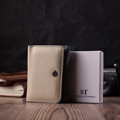 Стильний гаманець для дівчат із натуральної шкіри ST Leather 22495 Різнокольоровий