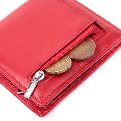 Яркий женский кошелек из натуральной кожи ST Leather 19465 Красный