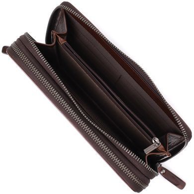 Мужской клатч из натуральной кожи Vintage 23064 Коричневый