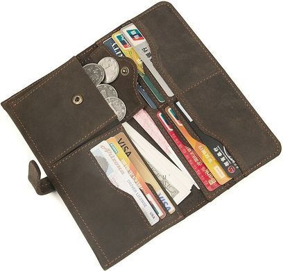 Кошелек Vintage 14473 винтажный стиль Коричневый