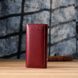 Вместительный женский кошелек из натуральной кожи ST Leather 23089 Бордовый