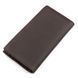 Мужской купюрник ST Leather 18368 (ST148) функциональный Коричневый