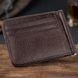 Стильный мужской зажим ST Leather 18941 Коричневый