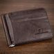 Стильный мужской зажим ST Leather 18941 Коричневый