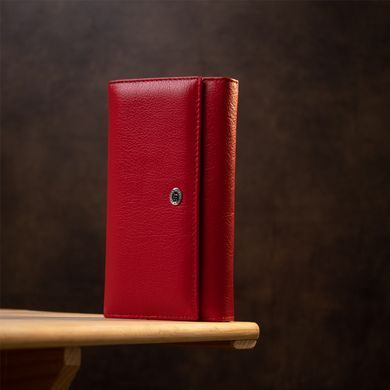 Вместительный кошелек для женщин ST Leather&nbsp;19391 Красный