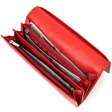 Вместительный кошелек для женщин ST Leather&nbsp;19391 Красный