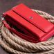 Женский кожаный клатч для карт купюр и телефона ST Leather 19366 Красный