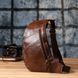 Чоловіча сумка через плече з натуральної шкіри Vintage 22959 Коричневий