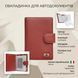 Обложка для автодокументов Tony Perotti Contatto 1423 rosso (90577) Красная