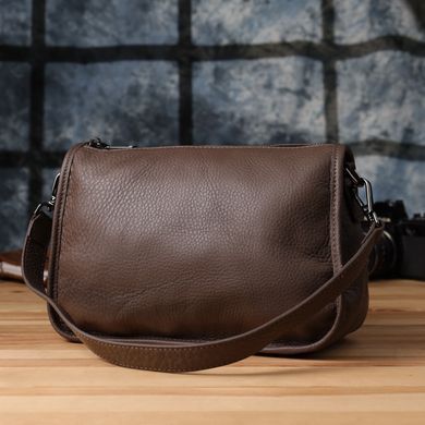 Жіноча сумка на плече із натуральної шкіри Vintage 23003 Коричневий