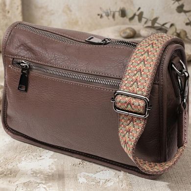 Жіноча сумка на плече із натуральної шкіри Vintage 23003 Коричневий