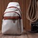 Женская сумка через плечо с отверстием для наушников из экокожи Vintage 22785 Белый