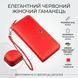 Женский кожаный клатч для карт купюр и документов ST Leather 18931 Красный