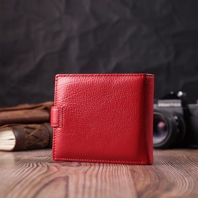 Женский трендовый бумажник из натуральной кожи ST Leather 22555 Красный
