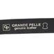 Практичный брючный ремень для мужчин из натуральной кожи GRANDE PELLE 11677 Черный
