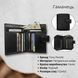 Женский кошелек Tony Perotti New Rainbow 1654 nero (90052) Черный