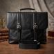 Чоловічий портфель з натуральної шкіри Tony Perotti Italico 9225G-38 (90415) Чорний