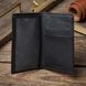 Мужское портмоне Tony Perotti из натуральной кожи Cortina 5015 nero (90227) Черное