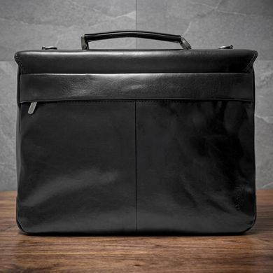 Мужской портфель из натуральной кожи Tony Perotti Italico 9276G-35 (90416) Черный