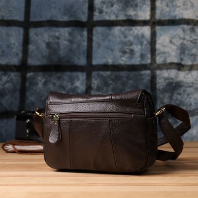 Сумка из натуральной кожи для женщин Vintage 22973 Коричневый