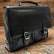 Мужской портфель из натуральной кожи Tony Perotti Italico 9276G-35 (90416) Черный