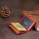 Визитница-книжка ST Leather 19214 Красная