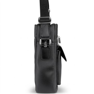 Мужская кожаная сумка Tony Perotti New Contatto 9058G-26 (90424) Черная