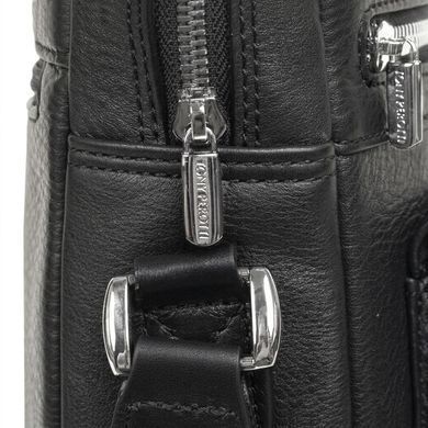 Мужская кожаная сумка Tony Perotti New Contatto 9058G-26 (90424) Черная