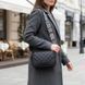 Классическая кожаная женская сумка через плечо на одно отделение Vintage 22387 Черная