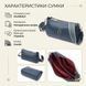 Женская практичная сумка через плече из натуральной кожи Vintage 22287 Синяя