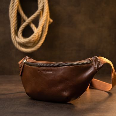 Поясная сумка GRANDE PELLE 11315 Рыжая