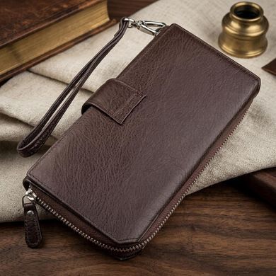 Кошелек женский ST Leather 18457 (SТ228) из натуральной кожи Коричневый