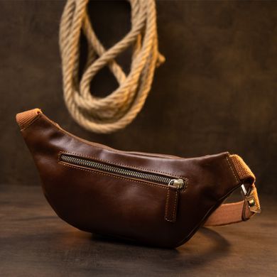 Поясная сумка GRANDE PELLE 11315 Рыжая