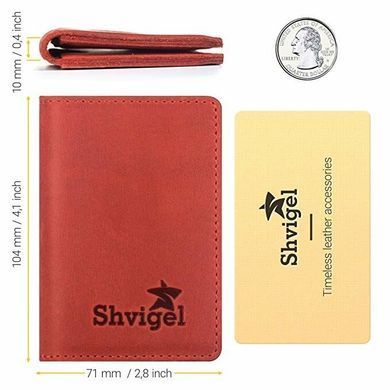 Кредитница SHVIGEL 15305 Червона
