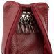 Ключница-кошелек с кармашком женская ST Leather 19352 Бордовая