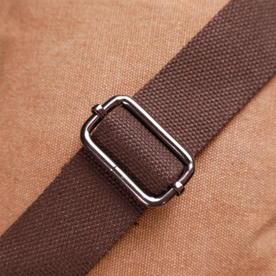 Отличная вертикальная сумка для мужчин из текстиля Vintage 22236 Коричневый
