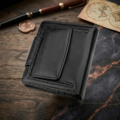 Кошелек женский ST Leather 18497 (ST415) кожаный Черный